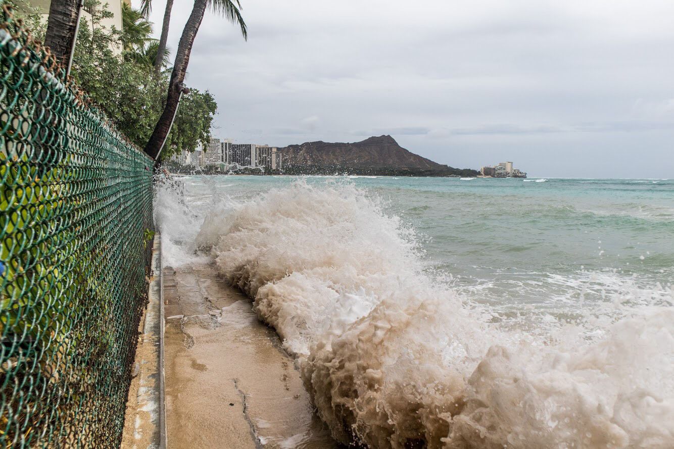 Hurricane Lane Waikiki